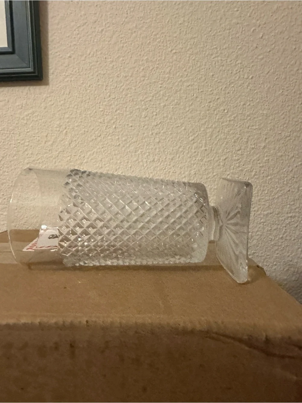 Vintage WESTMORELAND English Hobnail Glasses W/Square Base Set of 11